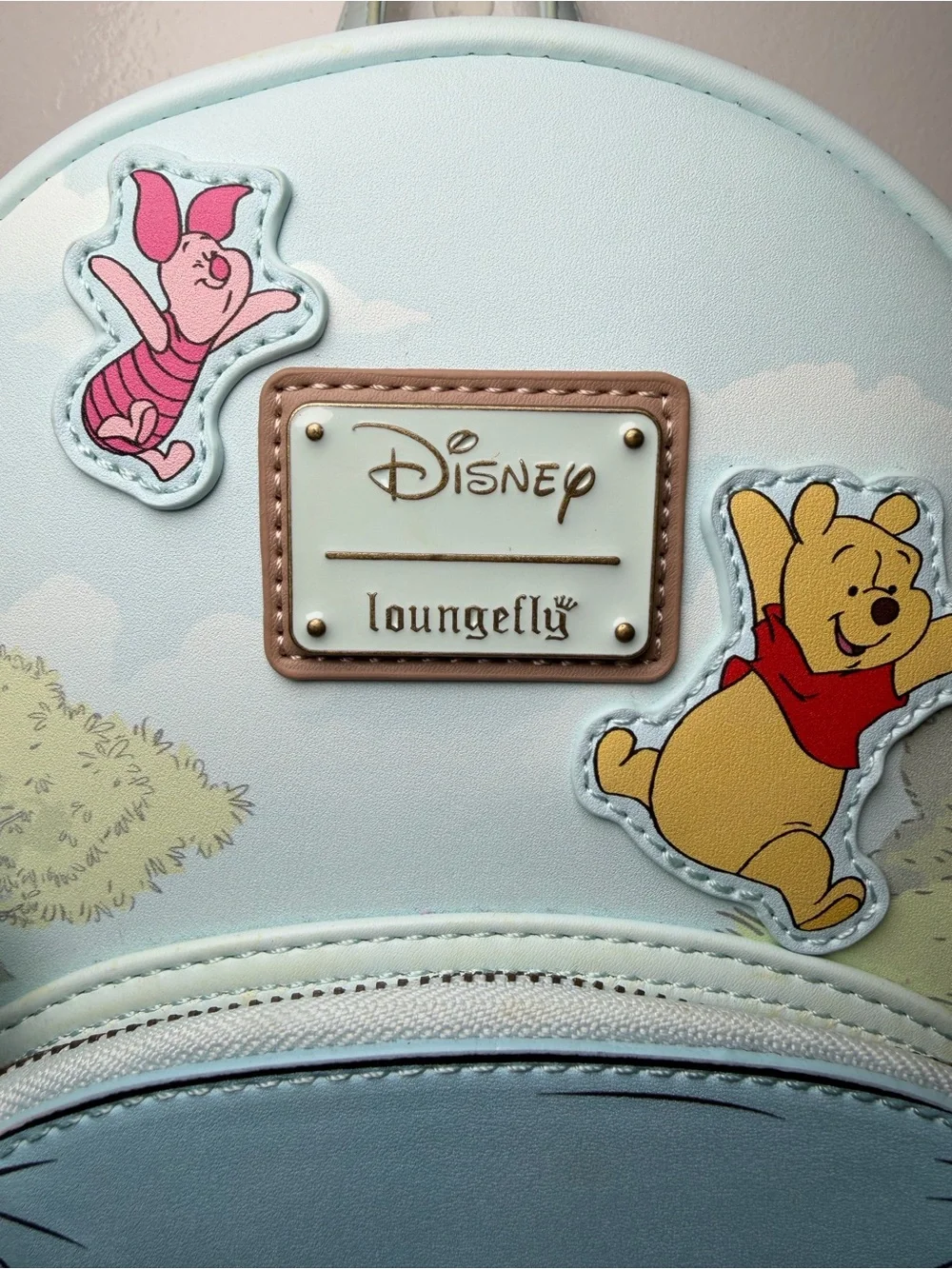 Loungefly Disney Winnie the Pooh Pastel Blue & Mint Mini Backpack